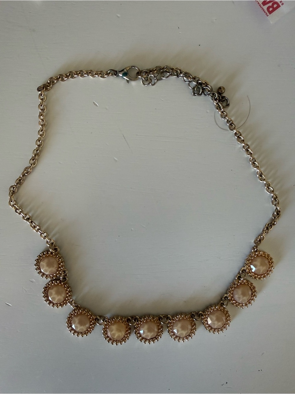 Delicate Champagne Chain Necklace